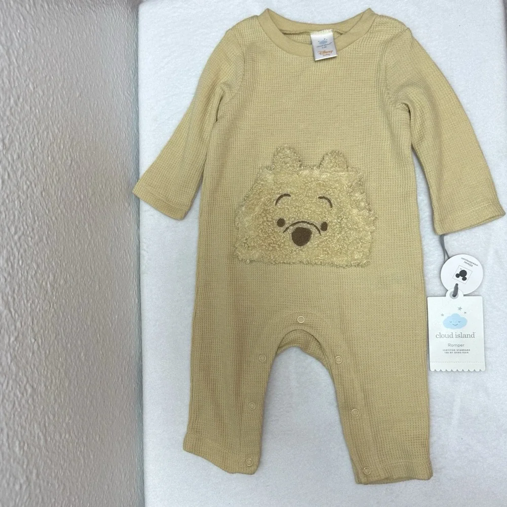 New Cloud Island Disney‎ Baby Winnie The Pooh Romper 0-3 Months One Piece